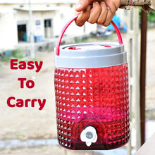 Diamond cut design plastic water jug to carrying water and other beverages. (4500Ml) - Justgrabit Inc.