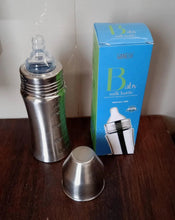 Ganesh Stainless Steel Baby Feeding Bottle, Milk Bottle for New Born / Infants / Toddler Up to 3 Years, BFA Free (250 ML Approx) - Justgrabit Inc.