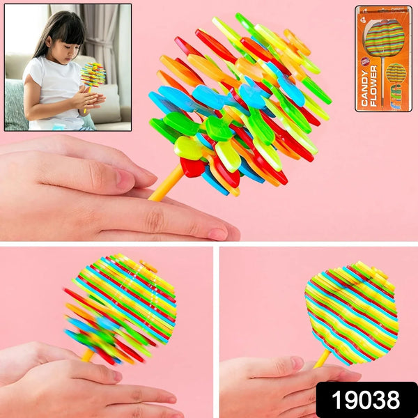 Spin Flower Candy Rotating / Spinning Toy (1 Pc) - Justgrabit Inc.