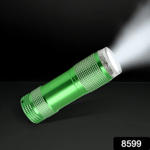 Super - Bright Mini 9 LED Bulb Pocket Torches - Small Torch Flashlight for Camping, Hiking, DIY, Travelling, Outdoors and More 3 Battery operated (Battery not included / 1 pc) - Justgrabit Inc.