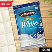 Chocotown Premium White Choco Compound Slab, 500gm - justgrabit.in | Just Grab It