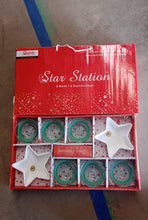 Star Station 6 Pc Glass Bowl & 2 Pc Plastic Star Snack Bowl Set (8 Pcs Set) - justgrabit.in | Just Grab It