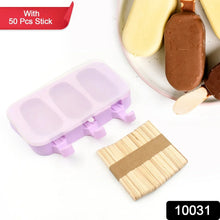 Silicone Sicle Molds – DIY Ice Pops with Lids & 50 Sticks - Justgrabit Inc.