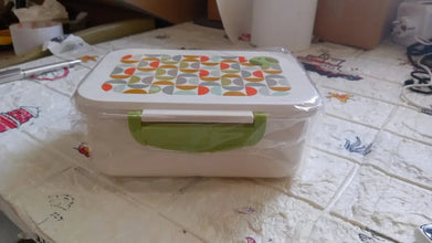 Lunch Box 3 Compartment With Leak Proof Lunch Box & 1 spoon, For School & Office Use - justgrabit.in | Just Grab It