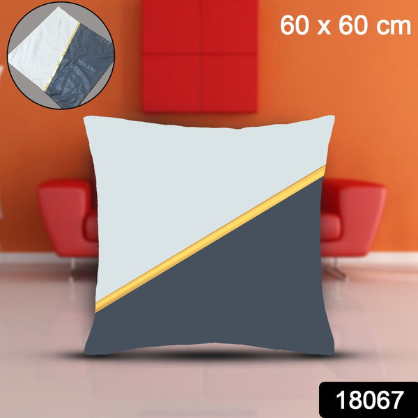 Pillow Covers, Couch Pillows Cover, Soft Pillow Covers (1 Pc / 60 × 60 CM) - justgrabit.in | Just Grab It