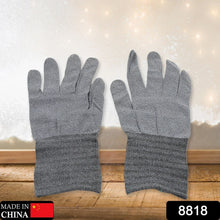 1 Pair Cut Resistant Gloves Anti Cut Gloves Heat Resistant Kint Safety Work Gloves High Performance Protection, Food Grade BBQ - justgrabit.in | Just Grab It