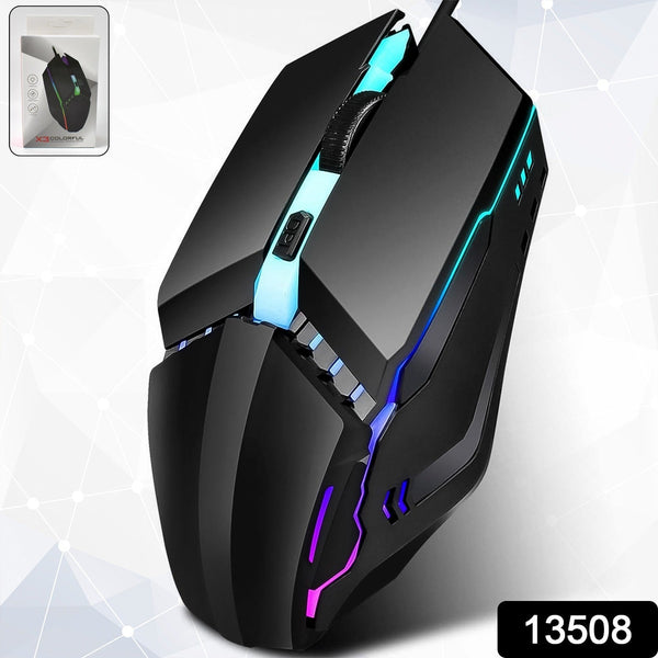 USB Wired Mouse, Ergonomic Design Gaming Mouse (1 Pc) - justgrabit.in | Just Grab It