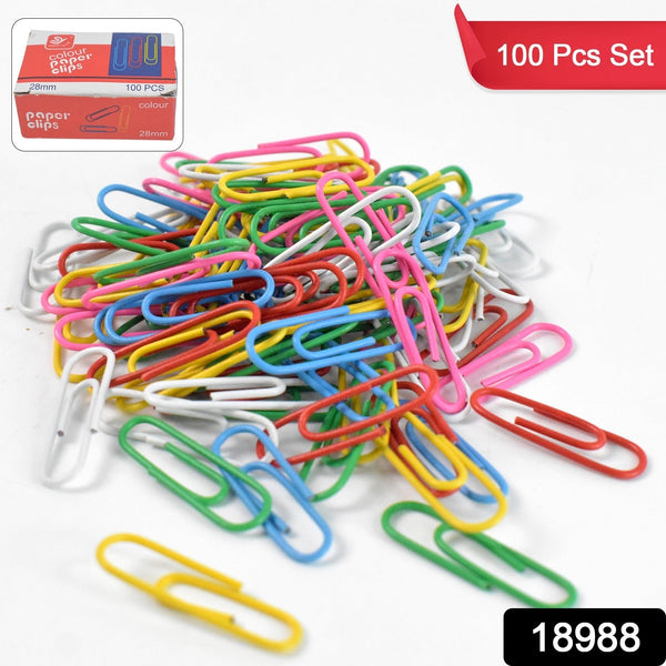 Metal U Shape Paper Pin / Clip 28 mm (100 Pcs Set) - justgrabit.in | Just Grab It