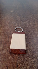 Premium Wooden Keychain with Dual Tone Finish (1 Pc) - justgrabit.in | Just Grab It