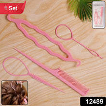 Multi - Purpose Hair Styling & Braiding Tool Set - justgrabit.in | Just Grab It