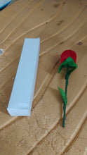 Artificial Rose Flower Shaped Jewelry Ring Box (1 Pc) - justgrabit.in | Just Grab It