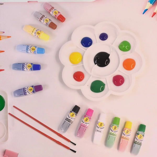 15 In 1 Water Colour Kit for Kids B - day Return Gift (1 Set) - Justgrabit Inc.