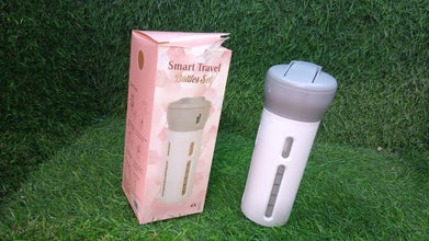 4 in 1 Travel Dispenser Bottle Set Travel Refillable Cosmetic Containers Set - Justgrabit Inc.