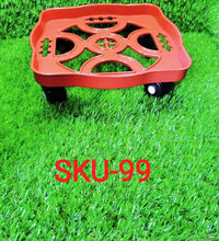 Square Plastic Gas Cylinder Trolley - Justgrabit Inc.