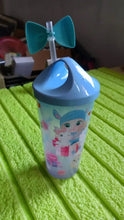 Unicorn Water Bottle with Straw & Lid for Kids, Tumbler (With Light) - Justgrabit Inc.