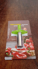 Small Stainless Steel Chili Corer Remover Kitchen Tool (1 Pc) - Justgrabit Inc.