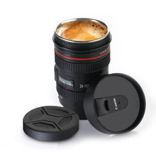 Plastic Camera Lens Stainless Steel Coffee Mug - Justgrabit Inc.
