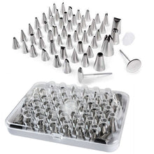 Cake Nozzle Set for Pastry Decorations (55 - Piece) - justgrabit.in | Just Grab It