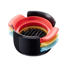 Multifunctional 3 - in - 1 Egg Cutter - Stainless Steel Slicing Tool with Durable Wires - justgrabit.in | Just Grab It