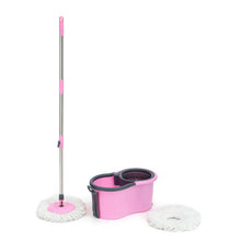 Quick Spin Mop Plastic spin, Bucket Floor Cleaning, Easy Wheels & Big Bucket, Floor Cleaning Mop with Bucket - Justgrabit Inc.