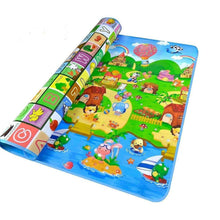 Waterproof Double Side Baby Play Floor Mat for Kids Home With Bag (Size 120 x 180cm) - Justgrabit Inc.