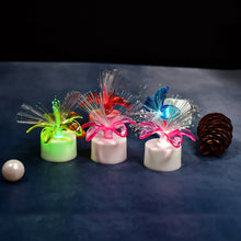 Fiber Optic Light, Mini Color Change LED Table Centerpieces, Light Up Candle, Diwali - Pack of 12 - Justgrabit Inc.