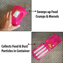 Plastic Handheld Carpet Roller Brush Cleaning with Dust Crumb Collector, Wet, and Dry Brush - Justgrabit Inc.