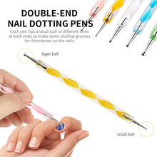 Nail Art Point Pen and Set Used by Women's for Their Fashion Purposes (Pack of 5Pcs) - justgrabit.in | Just Grab It