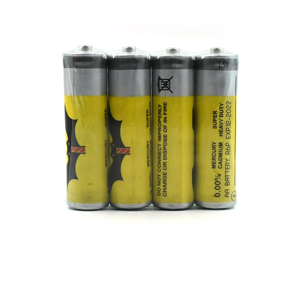 4Pc AA Battery and power cells used in technical devices such as T.V remote, torch etc for their functioning. - Justgrabit Inc.