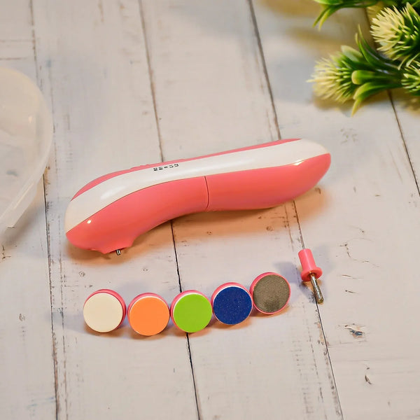 Electric Baby Nail Trimmer with Grinding Heads for Newborn Infant and Toddler - Justgrabit Inc.