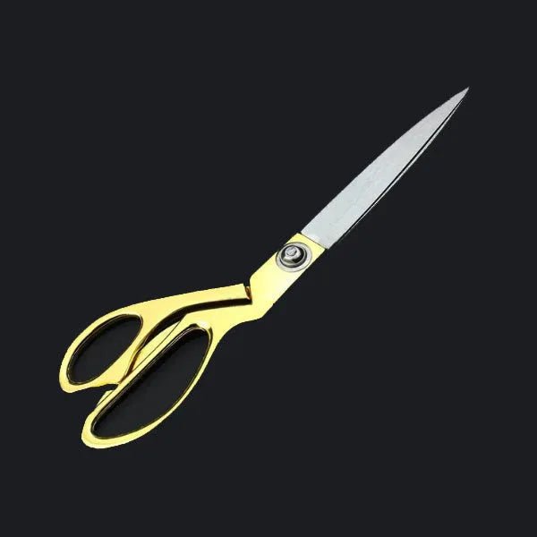 Stainless Steel Tailoring Scissor Sharp Cloth Cutting for Professionals (8.5inch) (Golden) - Justgrabit Inc.