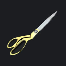 Stainless Steel Tailoring Scissor Sharp Cloth Cutting for Professionals (8.5inch) (Golden) - Justgrabit Inc.