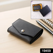 Premium Compact Multi - Card Wallet with Secure Snap Closure - justgrabit.in | Just Grab It