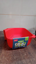 Apex Multi - Functional Plastic Strainer Bowl with Ergonomic Handle (1 Pc) - Justgrabit Inc.