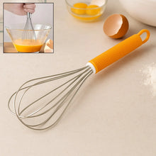 Stainless Steel Manual Whisk – Cream, Flour & Egg Mixer (16 Cm) - Justgrabit Inc.