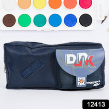 Pencil Pouch with Zipper – Large Stationery Bag for Students (1 Pc) - justgrabit.in | Just Grab It