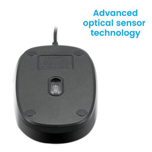 Wired Mouse for Laptop and Desktop Computer PC With Faster Response Time (Silver) - Justgrabit Inc.