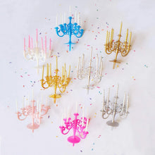 Luxury Birthday Candle Set | Elegant Cake Toppers & Holders for Parties and Proposals, Diwali - justgrabit.in | Just Grab It
