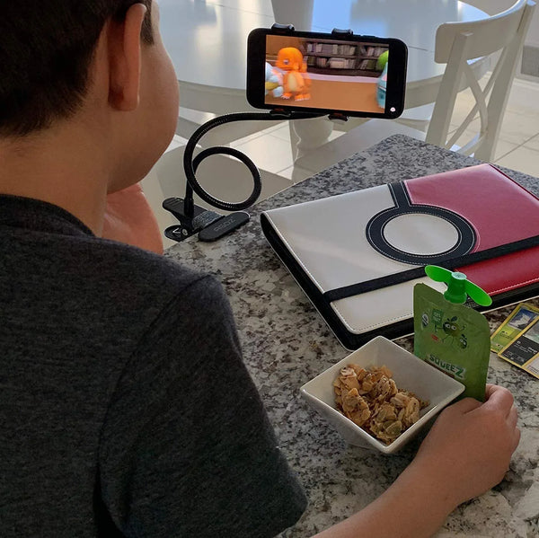 360 Degree Flexible Portable Foldable Metal - Lazy Stand Bracket - Justgrabit Inc.