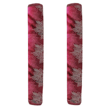 Fridge Cover Handle Cover Polyester High Material Cover For All Fridge Handle Use ( Set Of 2 Pcs ) Multi Design - justgrabit.in | Just Grab It