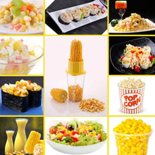 Multi Use Plastic Corn Stripper Cob Remover Bowl - Justgrabit Inc.