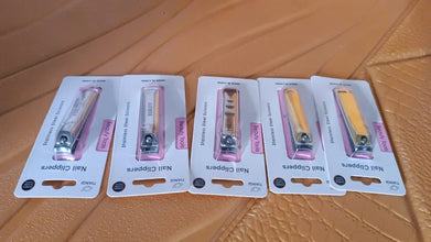 Stainless Steel Folding Portable Large Nail Clippers with Nail File (1 Pc / Mix Design) - justgrabit.in | Just Grab It