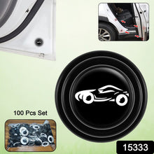 Car Door Shock Absorber Car Door Protection Sticker (100 Pcs Set) - justgrabit.in | Just Grab It