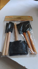 Multipurpose Sponge Brushes for Painting with Wooden Handles - justgrabit.in | Just Grab It