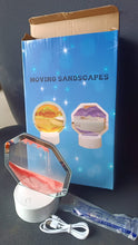 LED Moving Sand Art Table Lamp (1 Set) - justgrabit.in | Just Grab It