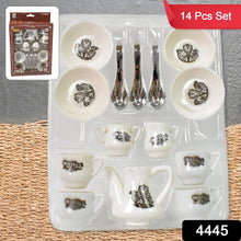 Tickles Tea toy Set | Coffee Kitchen Plastic Set Toy for Kids, Boys & Girls (14 Pcs / Mix Size & Design) - Justgrabit Inc.