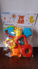 Plastic Baby Rattle Toys 5 Pcs Set - justgrabit.in | Just Grab It