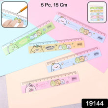 Premium Cute Cartoon Plastic Ruler Set for Kids (5 Pc) - justgrabit.in | Just Grab It