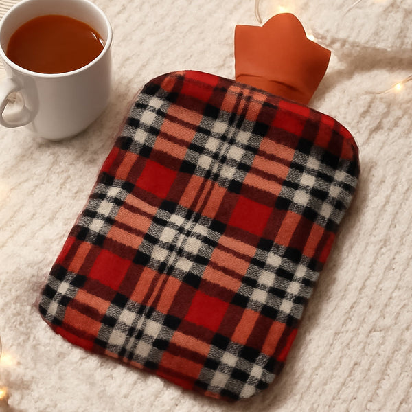 Hot Water Bottle Bag With Cover For Pain Relief (1 Pc) - justgrabit.in | Just Grab It