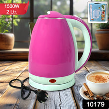 Stainless Steel Electric Kettle 1500 Watt (2 Ltr.) - justgrabit.in | Just Grab It